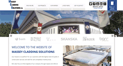 Desktop Screenshot of masseycladdingsolutions.com